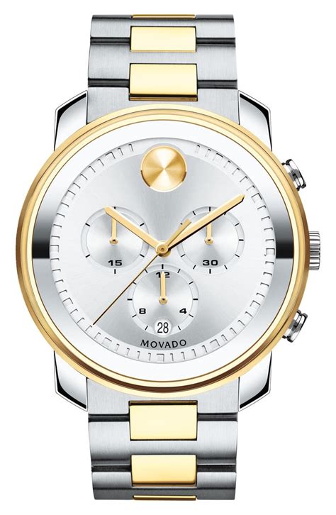 replica movado bold white watch|movado watches nordstrom.